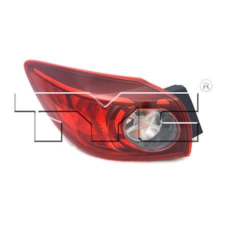 Tyc Tyc Tail Light Assembly, 11-6660-00 11-6660-00